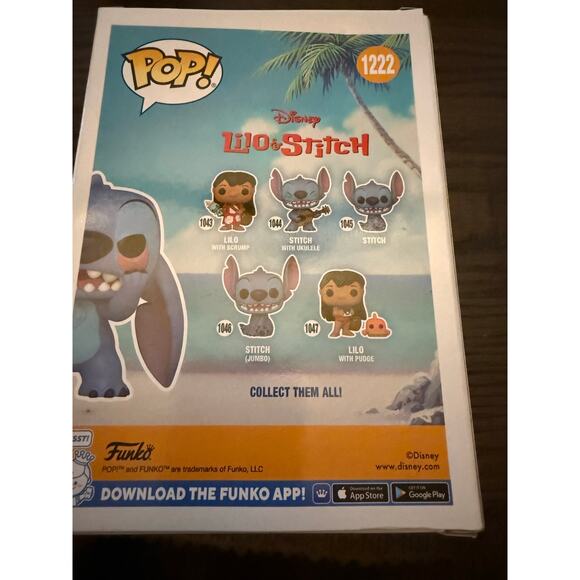 Funko Pop Disney Lilo and Stitch - Limited Edition Annoyed Stitch-1222 - Picture 8 of 10